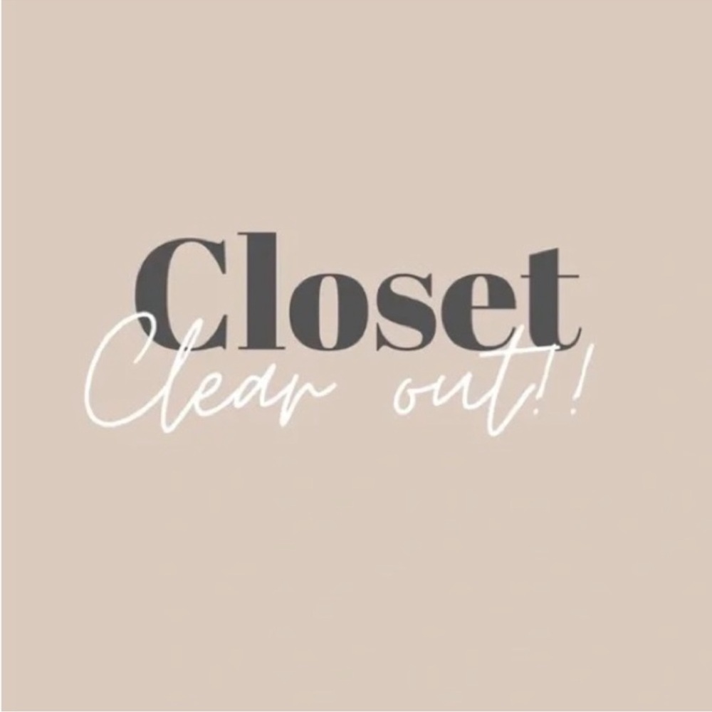 Clearing Out!